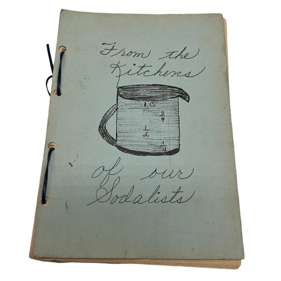 1968 St Michaels Ladies of Sodality Cookbook From the Kitchen of Our Sodalists - Picture 1 of 6